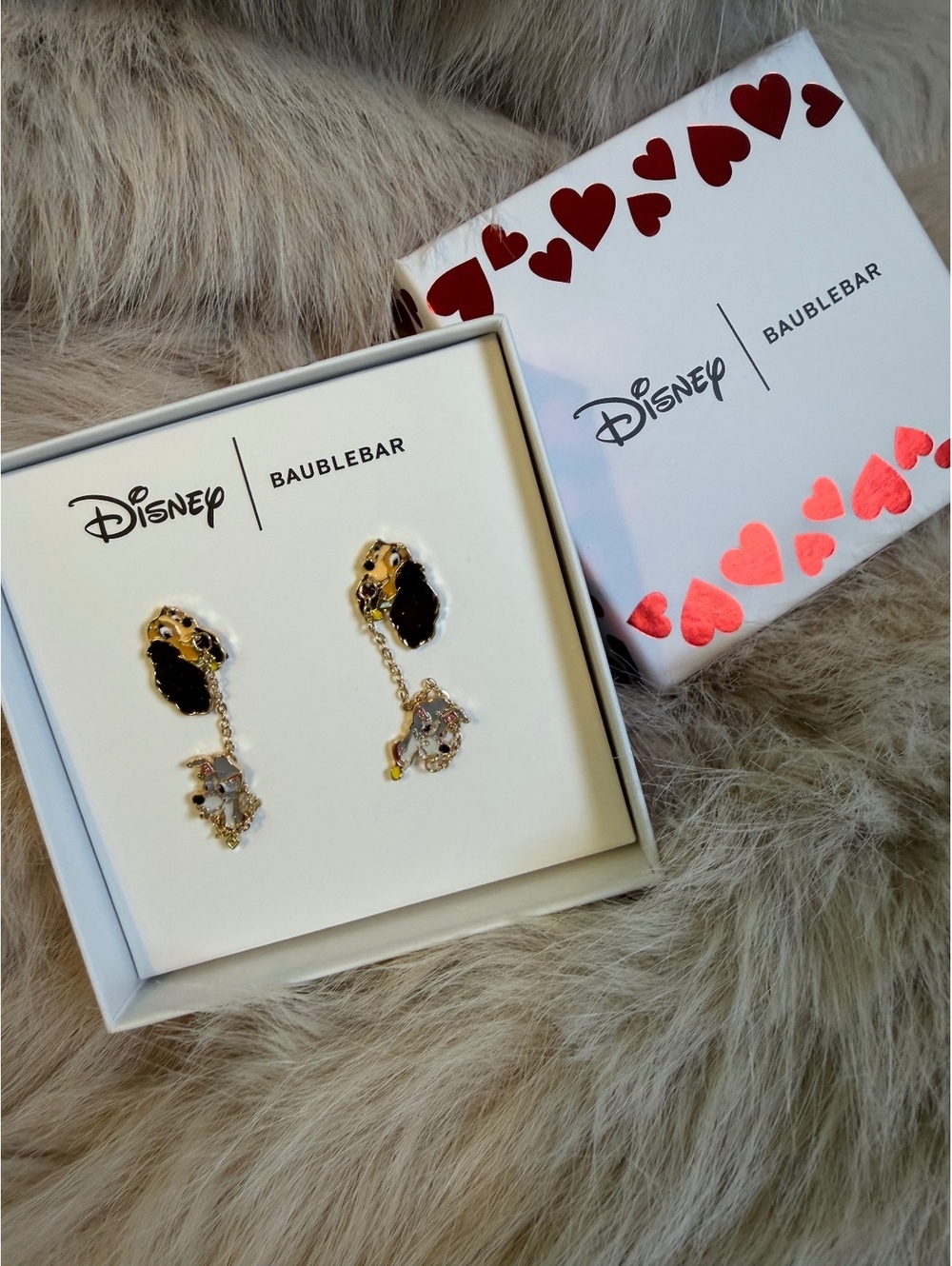 New Baublebar Lady and Tramp earrings